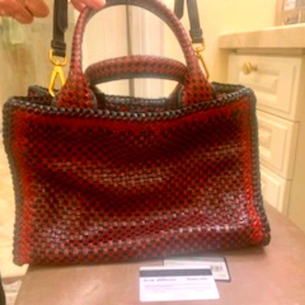 Prada Madras handbag